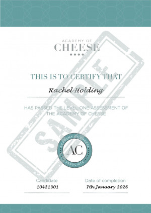 AOC L1 cert sample
